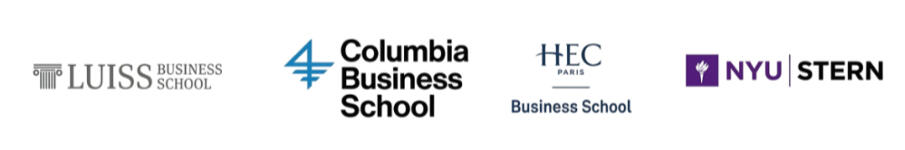 Formazione di Giorgio Priori: Columbia Business School, HEC Paris, NYU Stern, LUISS Formazione di Giorgio Priori: Columbia Business School, HEC Paris, NYU Stern e LUISS